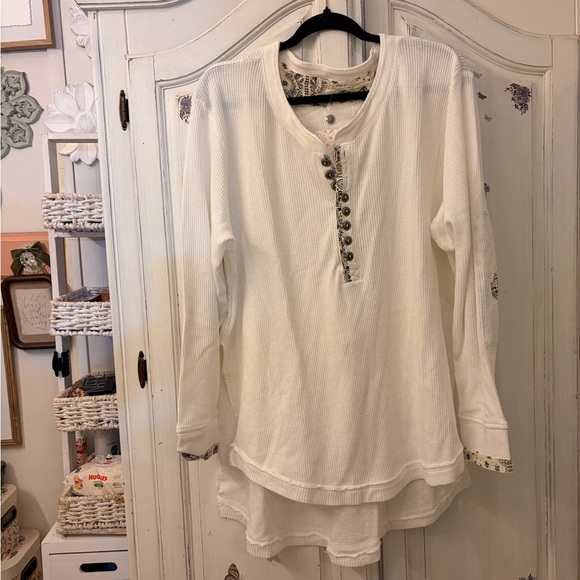 Free People Tops - Free People Fall For You Henley Top